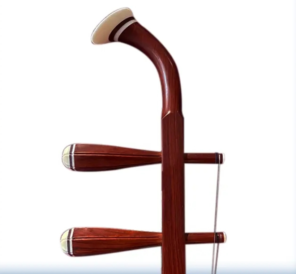 虎丘70周年庆5598封明君签名二胡印度小叶紫檀